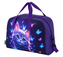 Сумка для занятий с плечевым ремнем, подкладкой BRAUBERG KIDS с ручками, 35x25x15 см, 