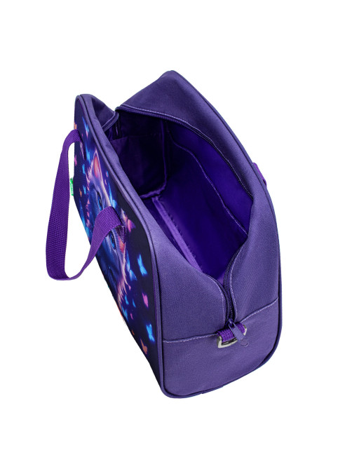 Сумка для занятий с плечевым ремнем, подкладкой BRAUBERG KIDS с ручками, 35x25x15 см, 