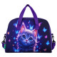 Сумка для занятий с плечевым ремнем, подкладкой BRAUBERG KIDS с ручками, 35x25x15 см, 