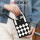 Сумочка-органайзер повседневная HEIKKI KNIT (ХЕЙКИ) кросс боди, вязаная, 17х12х5 см, 