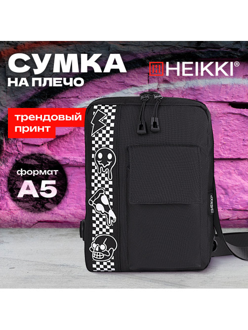 Сумка на плечо HEIKKI TORRENT (ХЕЙКИ) с карманом, 