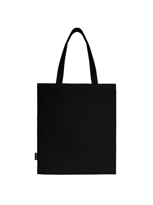 Сумка шоппер BRAUBERG PREMIUM, канвас, 40х35 см, на кнопке, карман, черный, 