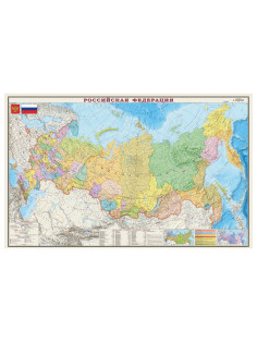 Карта настенная 