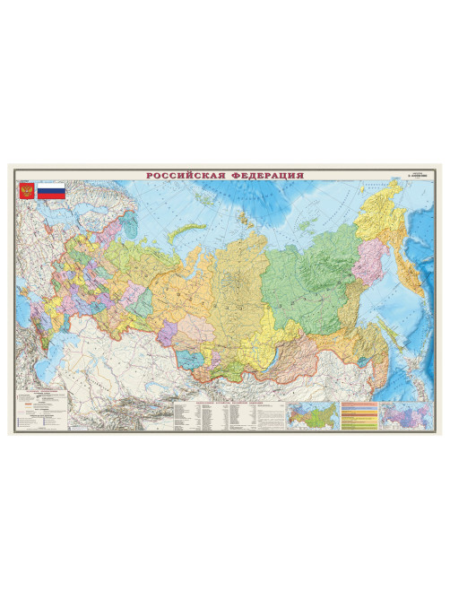 Карта настенная 