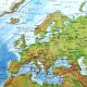 Карта мира физическая 120х78 см, 1:25М, с ламинацией, интерактивная, в тубусе, BRAUBERG, 112380
