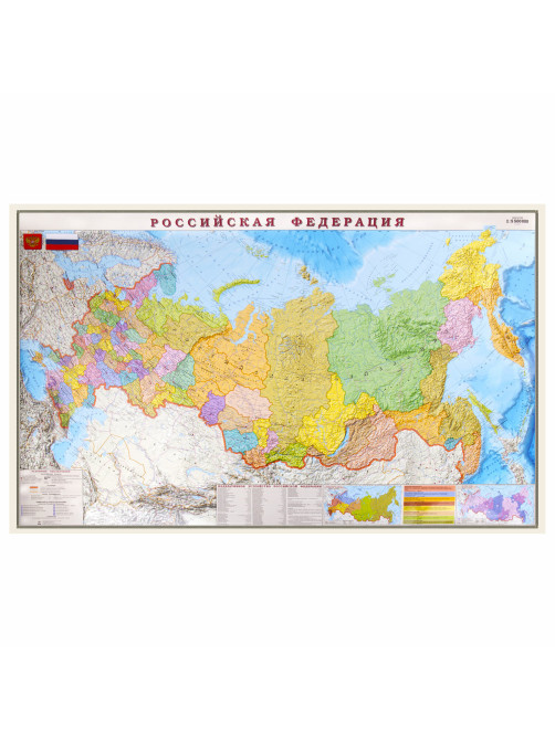 Карта настенная 