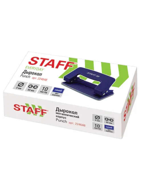 Дырокол металлический STAFF 