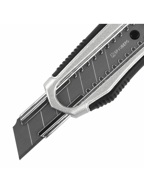 Нож канцелярский мощный 18 мм BRAUBERG 