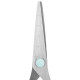 Ножницы BRAUBERG KIDS 130 мм, ручки мятные, закругленные лезвия с линейкой, 274062