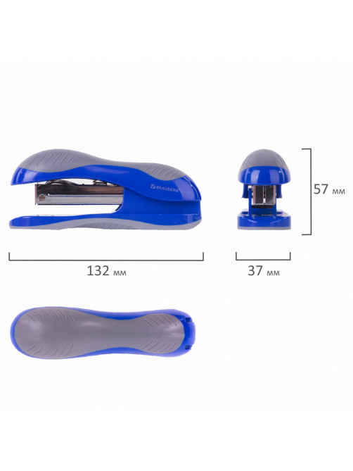 Степлер №24/6, 26/6 BRAUBERG 