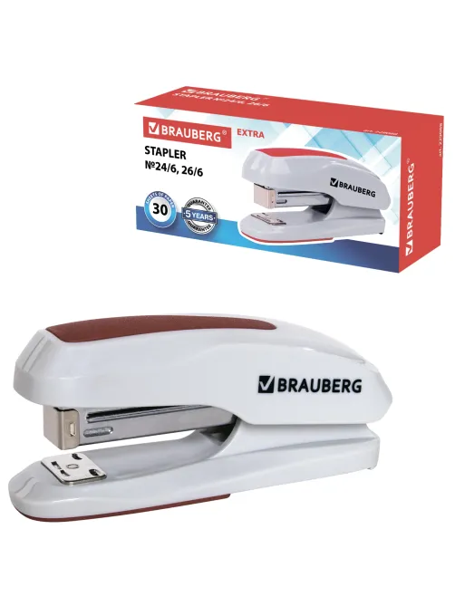Степлер №24/6, 26/6 BRAUBERG 