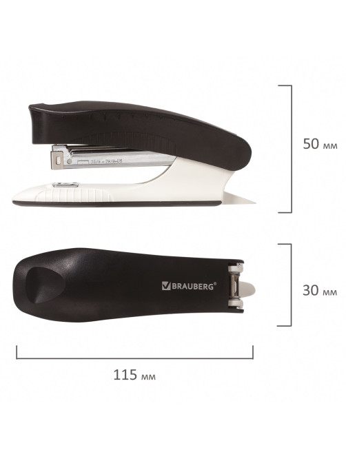 Степлер №24/6, 26/6 BRAUBERG 