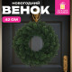 Венок новогодний, диаметр 42 см 