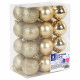 Шары ёлочные 24 шт., 6 см, 