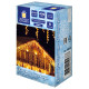 Электрогирлянда-бахрома уличная 25х0,7 м, 400 LED, тёплый белый, 220 V, контроллер, ЗОЛОТАЯ СКАЗКА, 592551