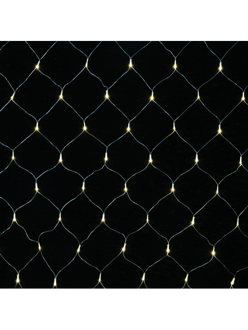 Электрогирлянда-сеть комнатная 1,5х1 м, 120 LED, теплый белый, 220 V, контроллер, ЗОЛОТАЯ СКАЗКА, 591104