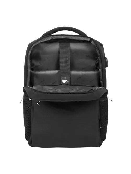 Рюкзак BRAUBERG FUNCTIONAL с отделением для ноутбука, USB-порт, багажная лента, 