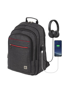 Рюкзак BRAUBERG FUNCTIONAL с отделением для ноутбука, 3 отделения, USB-порт, 