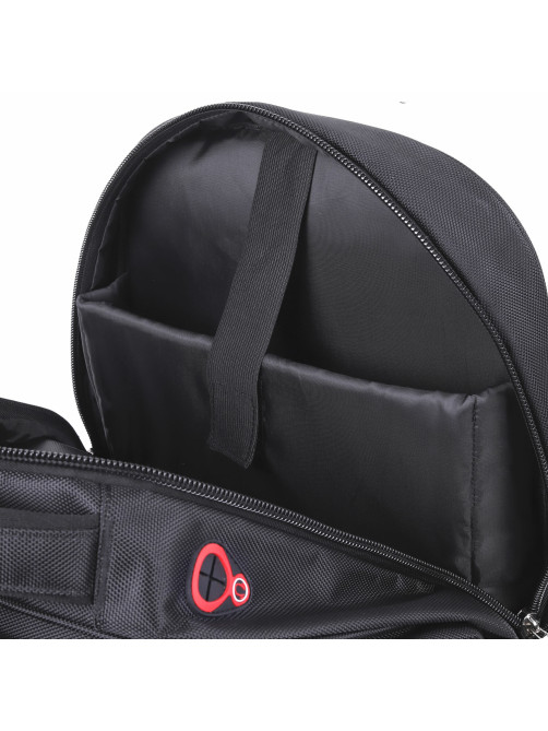 Рюкзак BRAUBERG FUNCTIONAL с отделением для ноутбука, 3 отделения, нагрудный ремешок, 