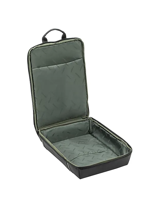 Рюкзак HEIKKI HIGH TECH (ХЕЙКИ) с отделением для ноутбука, черный, 43x28x12 см, 272589