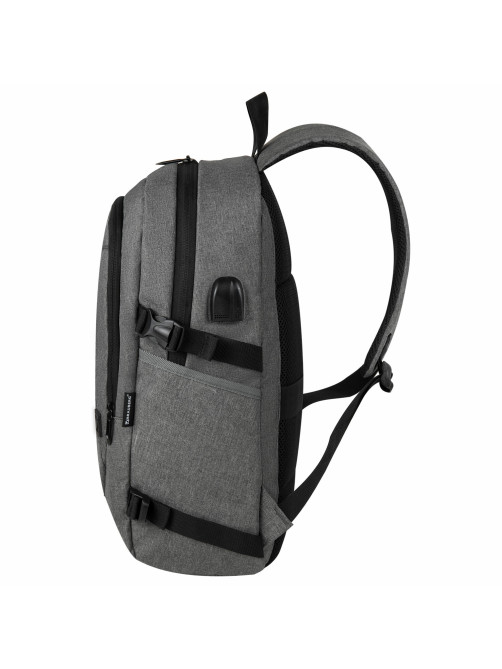 Рюкзак BRAUBERG URBAN универсальный, с отделением для ноутбука, USB-порт, 