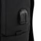 Рюкзак HEIKKI ACTIVE (ХЕЙКИ) универсальный, отделение для ноутбука, USB-порт, черный, 44х31х14 см, 272560
