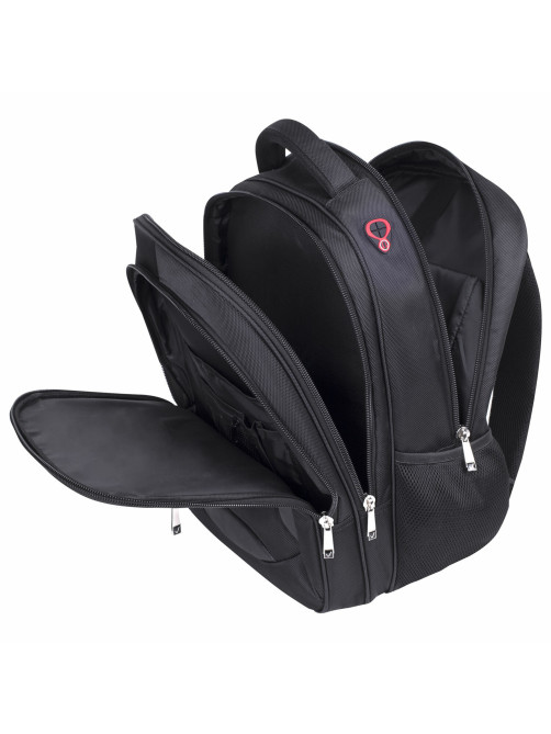 Рюкзак BRAUBERG FUNCTIONAL с отделением для ноутбука, 3 отделения, нагрудный ремешок, 