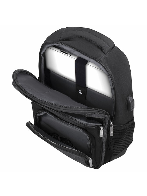 Рюкзак BRAUBERG FUNCTIONAL с отделением для ноутбука, 2 отделения, USB-порт, 