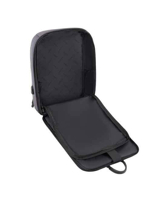 Рюкзак HEIKKI ELECT (ХЕЙКИ) универсальный, отделение для ноутбука, USB-порт, серый, 44х30х16 см, 273863