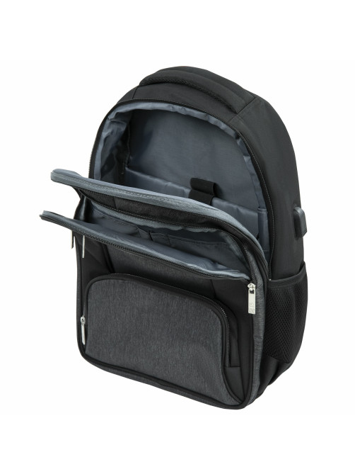 Рюкзак BRAUBERG FUNCTIONAL с отделением для ноутбука, 2 отделения, USB-порт, 