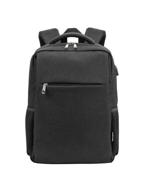 Рюкзак BRAUBERG FUNCTIONAL с отделением для ноутбука, USB-порт, багажная лента, 