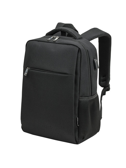 Рюкзак BRAUBERG FUNCTIONAL с отделением для ноутбука, USB-порт, багажная лента, 