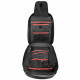 Рюкзак HEIKKI HIGH TECH (ХЕЙКИ) с отделением для ноутбука, USB-порт, черный, 46x30x10 см, 272588