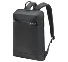 Рюкзак HEIKKI HIGH TECH (ХЕЙКИ) с отделением для ноутбука, черный, 43x28x12 см, 272589
