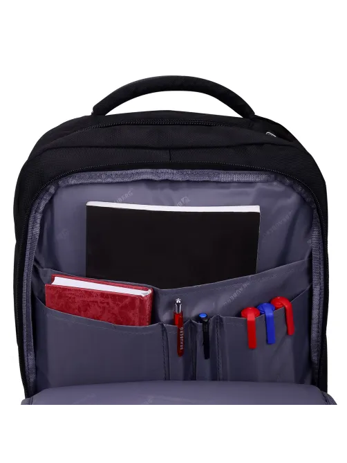 Рюкзак BRAUBERG FUNCTIONAL с отделением для ноутбука, 2 отделения, USB-порт, Solid, 46х31х15 см, 272575