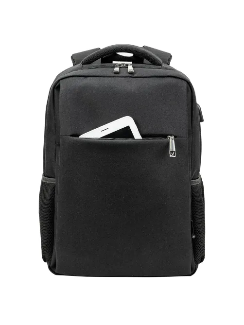 Рюкзак BRAUBERG FUNCTIONAL с отделением для ноутбука, USB-порт, багажная лента, 