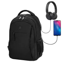 Рюкзак BRAUBERG URBAN универсальный с отделением для ноутбука, USB-порт, 