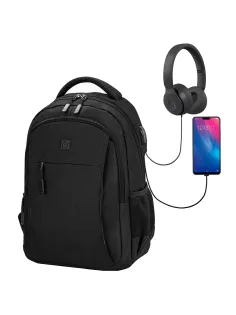 Рюкзак BRAUBERG URBAN универсальный с отделением для ноутбука, USB-порт, 