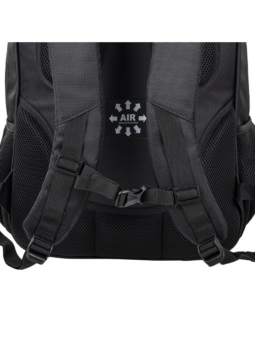 Рюкзак BRAUBERG FUNCTIONAL с отделением для ноутбука, 3 отделения, нагрудный ремешок, 