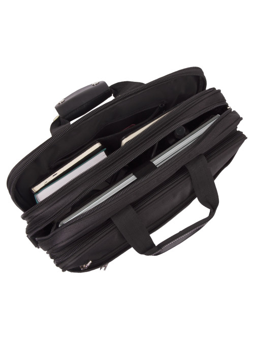 Сумка портфель BRAUBERG CARBON с отделением для ноутбука 15-16