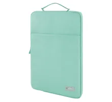 Чехол для ноутбука HEIKKI OPTION 13-14'' (ХЕЙКИ), с ручкой и карманом, мятный, 35,5х24х2,5 см, 272601