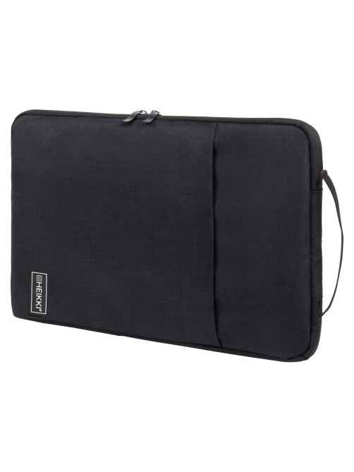 Чехол для ноутбука HEIKKI OPTION 13-14'' (ХЕЙКИ), с ручкой и карманом, черный, 35,5х24х2,5 см, 272599