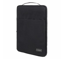 Чехол для ноутбука HEIKKI OPTION MAX 15,6'' (ХЕЙКИ), с ручкой и карманом, черный, 39х27х3 см, 272602