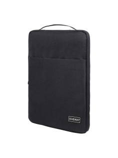 Чехол для ноутбука HEIKKI OPTION 13-14'' (ХЕЙКИ), с ручкой и карманом, черный, 35,5х24х2,5 см, 272599
