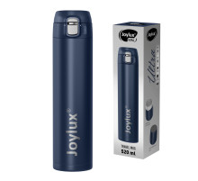 Термокружка 520 мл JOYLUX (ДЖОЙЛЮКС) ULTRA BLUE, нержавеющая сталь SUS304, синий матовый, 700278