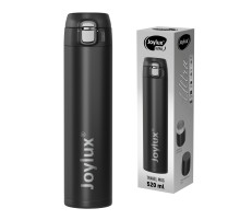 Термокружка 520 мл JOYLUX (ДЖОЙЛЮКС) ULTRA BLACK, нержавеющая сталь SUS304, черный матовый, 700277