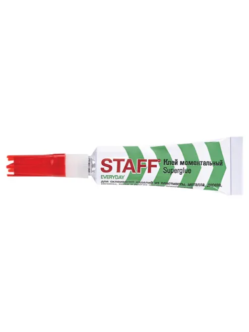 Клей моментальный (суперклей) STAFF 