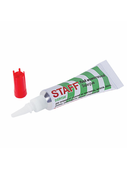 Клей моментальный (суперклей) STAFF 