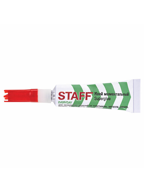 Клей моментальный (суперклей) STAFF 