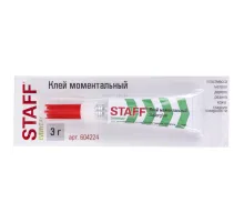 Клей моментальный (суперклей) STAFF 